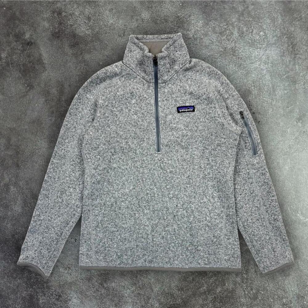 Patagonia Men's Better Sweater 1/4 Zip Pullover - Stonewash